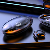 Invisible Sleep Wireless Earphone Bluetooth 5.3 Headphones Hidden Earbuds with LED Display Black