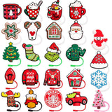 24 Days Christmas Advent Calendar Straw Caps Blind Box Countdown Calendar