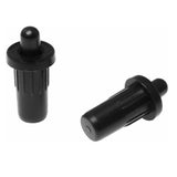 20PCS Plastic Spring Pivot Pins for Plantation Shutters Black