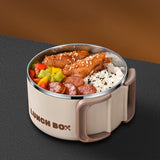1200ML Large Ramen Bowl Ramen Noodle Bowls Microwavable for College Beige