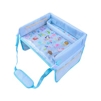 Portable Kids Travel Tray Kids Lap Tray Car Seat Tray for Toddler Kid Car Activities Style 1