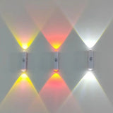 2 PCS RGB Motion Sensor Night Light