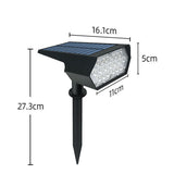 Solar Spot Lights 108 LED Lawn Landscape Garden Outdoor Pathway Fence Spotlight