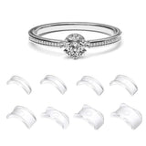 26Pcs Ring Sizers for Loose Rings Invisible Ring Guards Spacer Adjuster for Men and Women