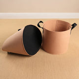 5 PCS Non-Woven Fabric Plant Grow Bags Garden Planter Brown