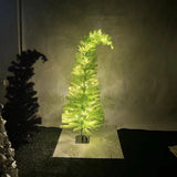150cm Bendable Artificial Christmas Tree Flexible Green Christmas Decorations with Adjustable Branches for Home Office Parties