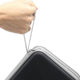CD Zipper Storage Case for 80 Discs Protective Pages Box with Carrying Handle Black