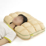 Fluffy Pillow Breathable Cute Pineapple Puff Pillow for Bedroom Sofa Yellow