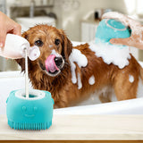 6PCS Dog Bath Brush Set with Finger Toothbrush for Pets