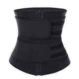 Sweat Waist Trainer for Women – Sauna Sweat Belt Slim Body Shaper Corset Black