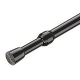 2Pcs Expandable Curtain Rod No Drilling Tension Rod for Shower Door Wardrobe Curtains