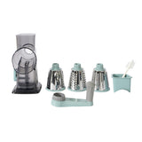 3-Blade Rotary Cheese Grater with Handle Kitchen Shredder Slicer Grater Slicer Style 1