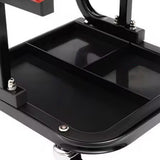 Mechanic Roller Stool with Divided Tool Tray for Home Garage Shop