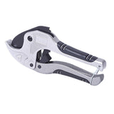 42mm PVC PPR Cutter with SK5 Steel Blade Locking Latch Silver