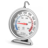 Oven Thermometer Stainless Steel Accurate Temperature Gauge for Home Kitchen