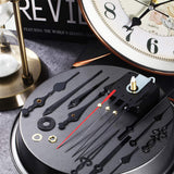 Replacement Quartz Clock Movement Kit Mechanism Motor and Metal Hands Fittings Style 1