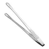 6 Pcs Long Handle Food Tongs Stainless Steel Grill Tweezers