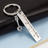 Best Friend Keychain Stainless Steel Key Chain for Friendship Gifts