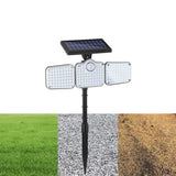 3 Head Solar Motion Sensor Light 321 LED for Garden Wall Outdoor