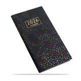 2026 Pocket Planner Calendar Portable A6 Daily Weekly Organizer Notebook Black