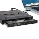 7-in-1 External CD DVD Drive USB3.0 Type-C Writer Burner Player for Laptop Windows