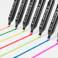 Colourful Art Markers Pens Dual Tips Markers Set with Base