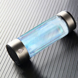 380ml Portable Hydrogen Rich Water Maker Ionizer Generator Double-Wall Bottle Cup