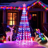 USB Christmas Tree LED Lights Bluetooth App Programmable Music Sync