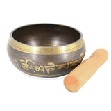 Tibetan Singing Bowl for Yoga Meditation with Striker and Cushion