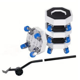 Universal Furniture Mover Wheel Set with Sliding Base and Lifting Rod