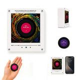 Rechargeable Retro Music Player NFC 9 Discs Vinyl Record Gift Toy