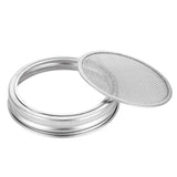 Stainless Steel Sprouting Lid with Mesh for 32oz Mason Jars