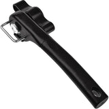 Smooth Edge Can Opener Manual Stainless Steel Secure Cut Lid Side Black