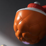 Interactive Touch-Activated Dog Toy Ball with Bouncing Jumping and Rope Orange