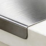 Stainless Steel Cutting Boards for Kitchen Kneading Mats for Meat Fruits Vegetables Bread