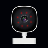 Indoor Security Camera with Night Vision & 32GB Memory Card for Home Monitoring