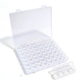 56 Grid Plastic Jewelry and Bead Storage Organizer Box for Crafts