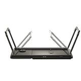 Foldable Laptop Bed Desk for Couch Sofa Large Lap Desk Tray Table with Cup Holder and Tablet Slot