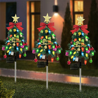 Christmas Tree Outdoor Solar Lights – Waterproof Yard Garden & Lawn Decoration Style 1