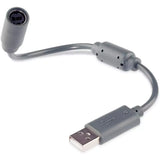 2 PCS USB Breakaway Adapter Cables Compatible with Xbox 360 Wired Controllers