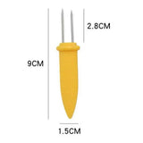 10 PCS Stainless Steel Corn Holders for BBQ