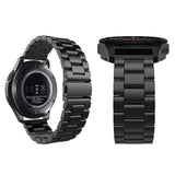 Stainless Steel Replacement Band Compatible With Samsung Gear S3 Strap Black
