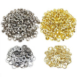 402 Pcs Grommet Eyelet Pliers Kit with 400 Metal Eyelets 6mm for Leather Crafts