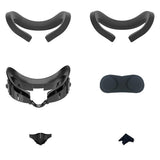 6-in-1 Soft Face Cushion Pad Replacement Compatible Quest 3 Air-Circulation Face Cover Pad Set