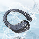 Wireless Bluetooth 5.4 Over-Ear Earbuds IPX5 Waterproof for Sports Black
