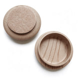 8 PCS Plastic Furniture Leg Cups with Felt Pads for Tables and Chairs