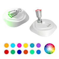 Wireless LED Spotligh Uplighting with 16 Color Changing (White)