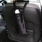 Reusable Hanging Car Trash Bag Washable Auto Garbage Organizer