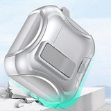 Protective AirPods Case Stand Support Wireless Charging Compatible Silver