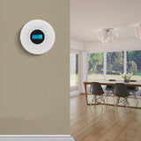 Wireless Smoke Detector LCD Display Carbon Monoxide Detector Alarm